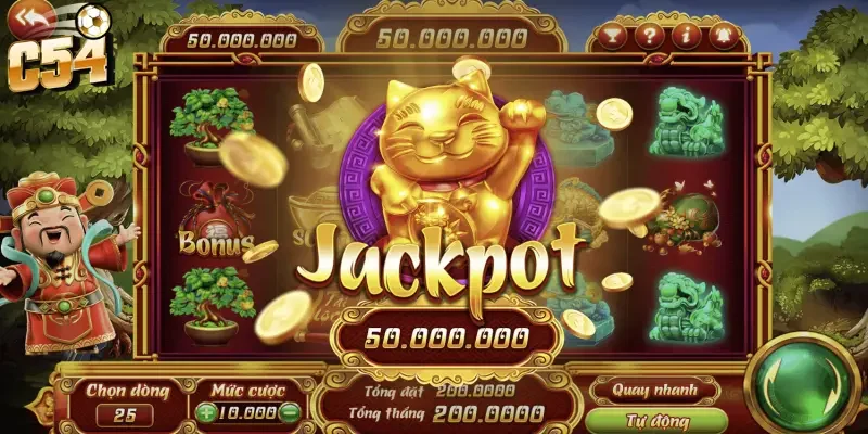 Tìm hiểu sức hút từ nổ hũ săn jackpot C54